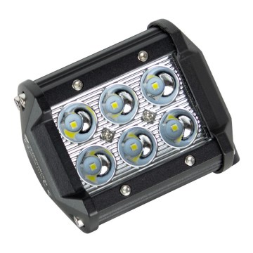 Foco de automóvel LED EPISTAR 6xLED/18W/10-30V IP67 6,000K