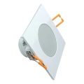 Foco de encastrar de casa de banho LED BONO LED/8W/230V 3000K IP65 branco
