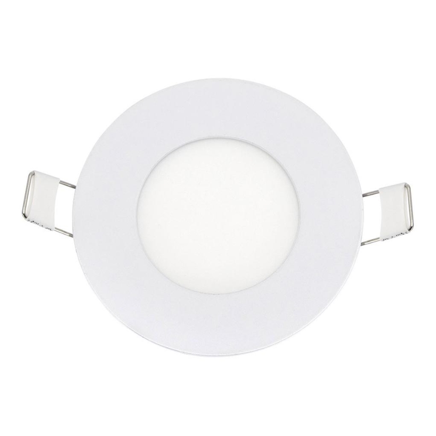 Foco de encastrar LED QTEC LED/3W/230V 4200K diâmetro 8,3 cm