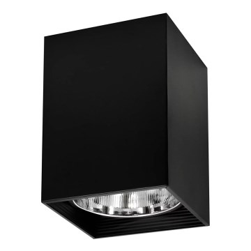 Foco JUPITER 1xE27/20W/230V 16x16 cm preto