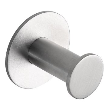 Gancho 4,5x4,5 cm aço inoxidável/prateado