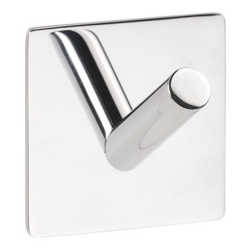 Gancho 4,5x4,5 cm inox/prateado