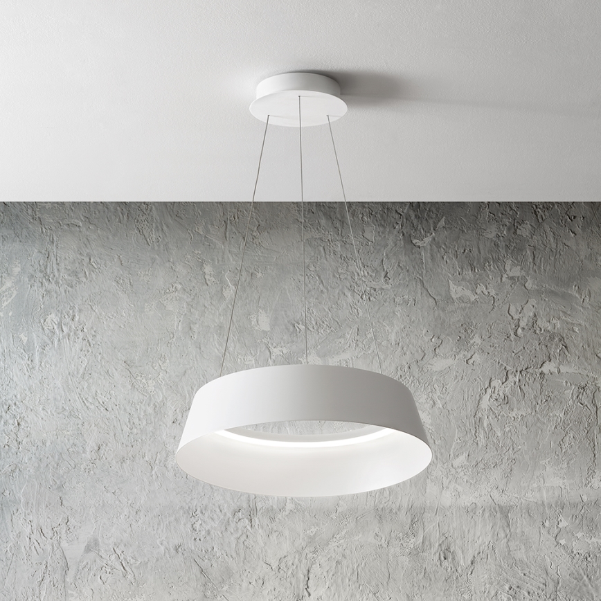 Gea Luce JULIETTE S B - Candelabro suspenso LED com regulação JULIETTE LED/50W/230V branco
