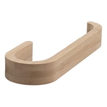 Gedy - Suporte de parede para toalha HIMALAYA 6,7x21 cm bambu
