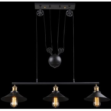 Globo - Candelabro suspenso 3xE27/60W/230V