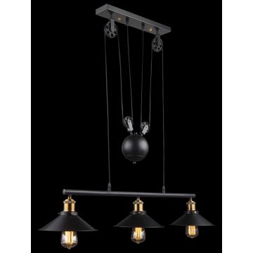 Globo - Candelabro suspenso 3xE27/60W/230V