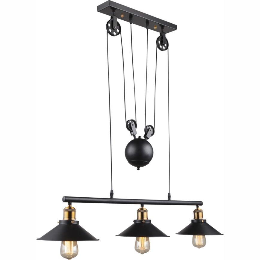 Globo - Candelabro suspenso 3xE27/60W/230V