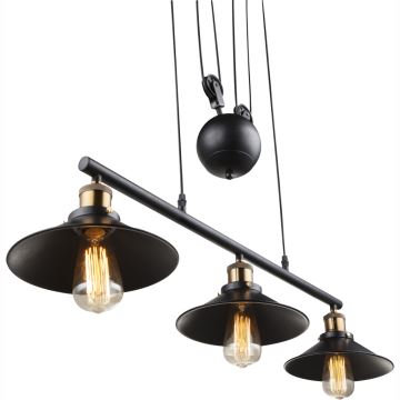 Globo - Candelabro suspenso 3xE27/60W/230V