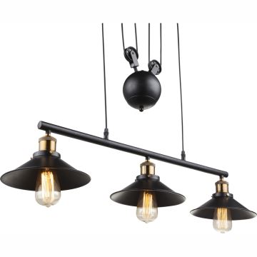 Globo - Candelabro suspenso 3xE27/60W/230V