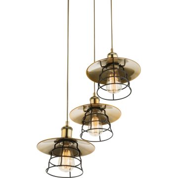 Globo - Candelabro suspenso 3xE27/60W/230V