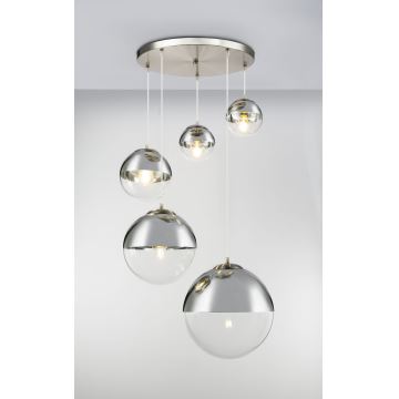 Globo - Candeeiro suspenso 5xE27/60W/230V diâmetro 65 cm