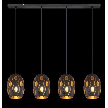 Globo - Candelabro suspenso 4xE27/40W/230V