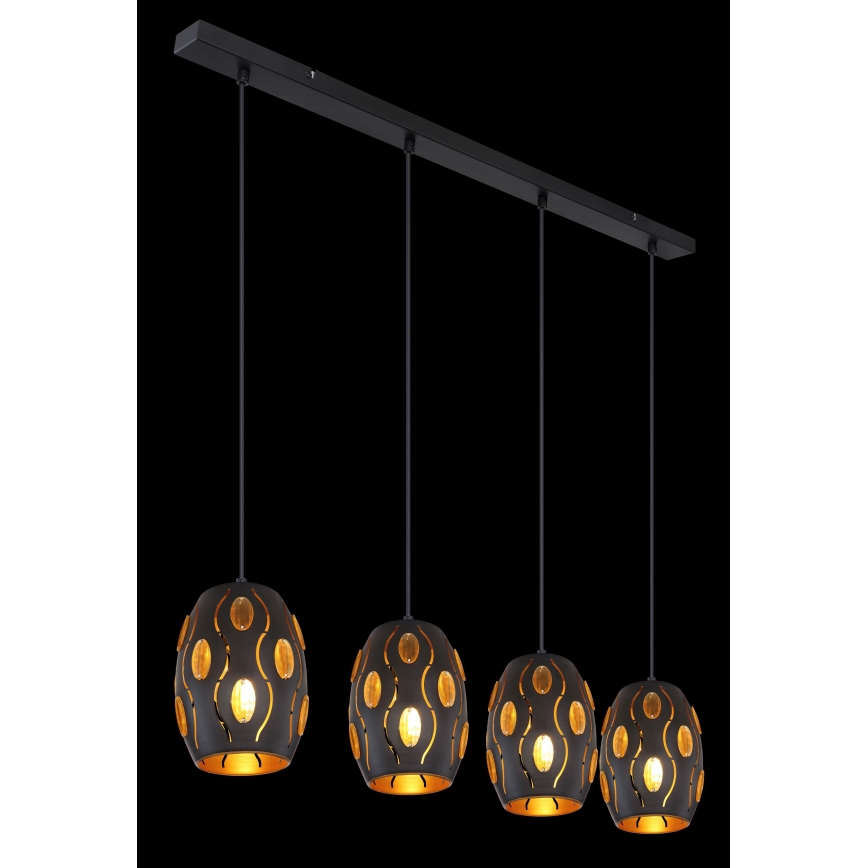 Globo - Candelabro suspenso 4xE27/40W/230V