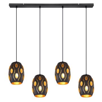 Globo - Candelabro suspenso 4xE27/40W/230V