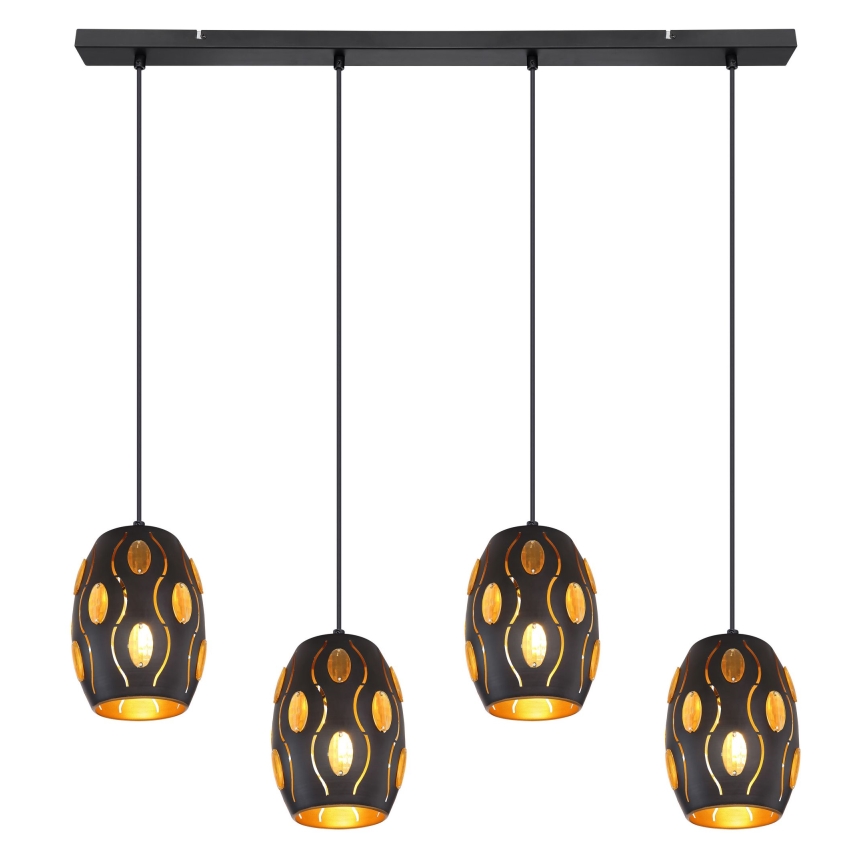 Globo - Candelabro suspenso 4xE27/40W/230V