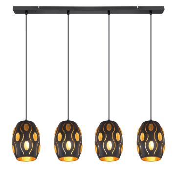 Globo - Candelabro suspenso 4xE27/40W/230V