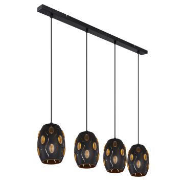 Globo - Candelabro suspenso 4xE27/40W/230V