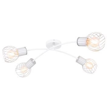 Globo - Candelabro integrado 4xE27/40W/230V