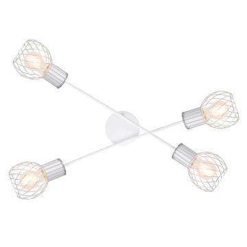 Globo - Candelabro integrado 4xE27/40W/230V