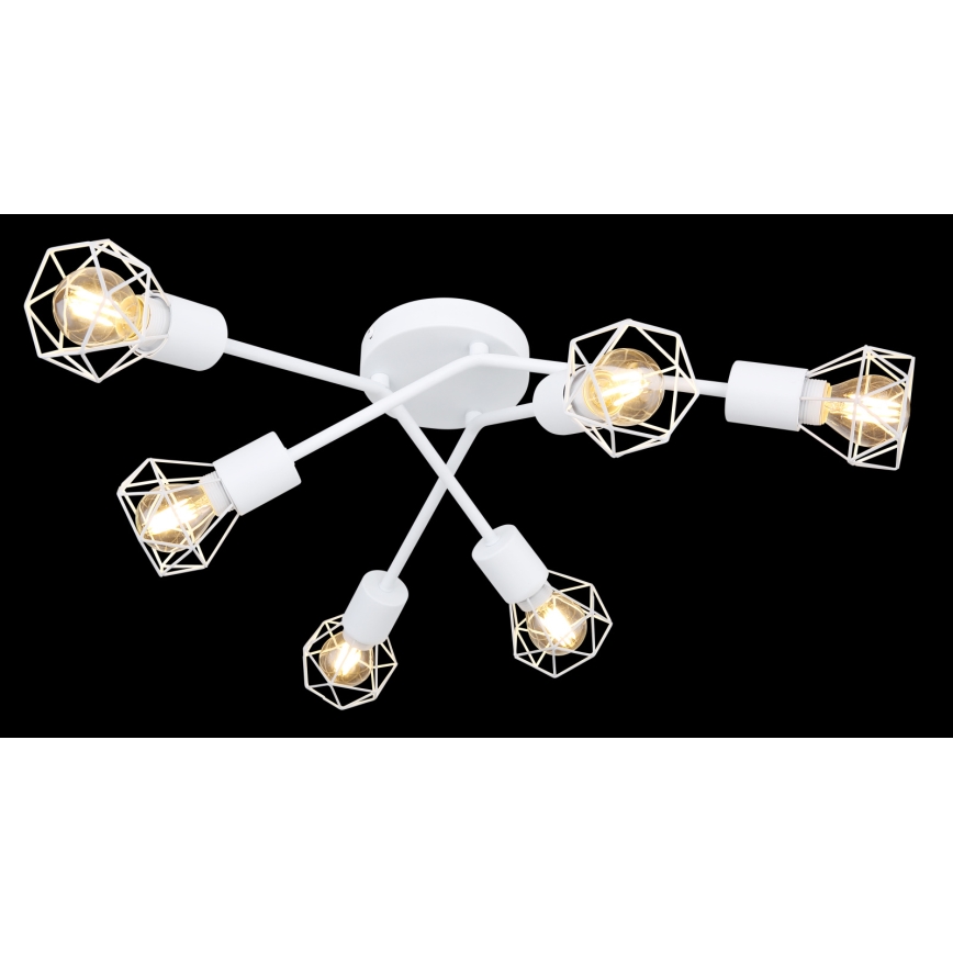 Globo - Candelabro integrado 6xE14/40W/230V