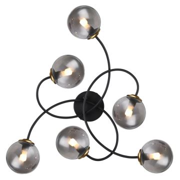 Globo - Candelabro integrado 6xG9/28W/230V