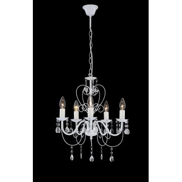 Globo - Candelabro suspenso 5xE14/40W/230V