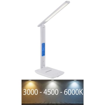 Globo - Candeeiro de mesa táctil LED com regulação e ecrã LED/5W/230V 3000/4500/6000K branco