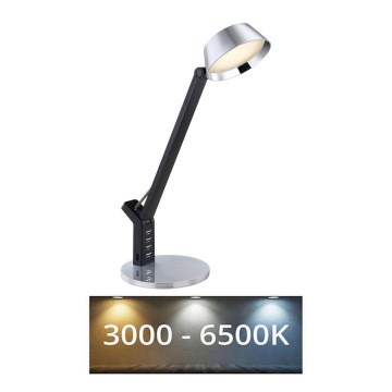 Globo - Candeeiro de mesa táctil LED com regulação LED/8W/230V 3000/4000/6500K