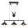 Globo - Candelabro suspenso 3xE27/60W/230V