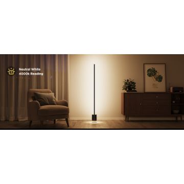 Govee - Candeeiro de chão LED Smart MATTER LED RGBICWW 2200-6500K Wi-Fi + comando