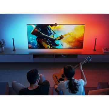 Govee - CONJUNTO 2x Backlight TV 55-65" SMART LED retroiluminação RGBICW Wi-Fi