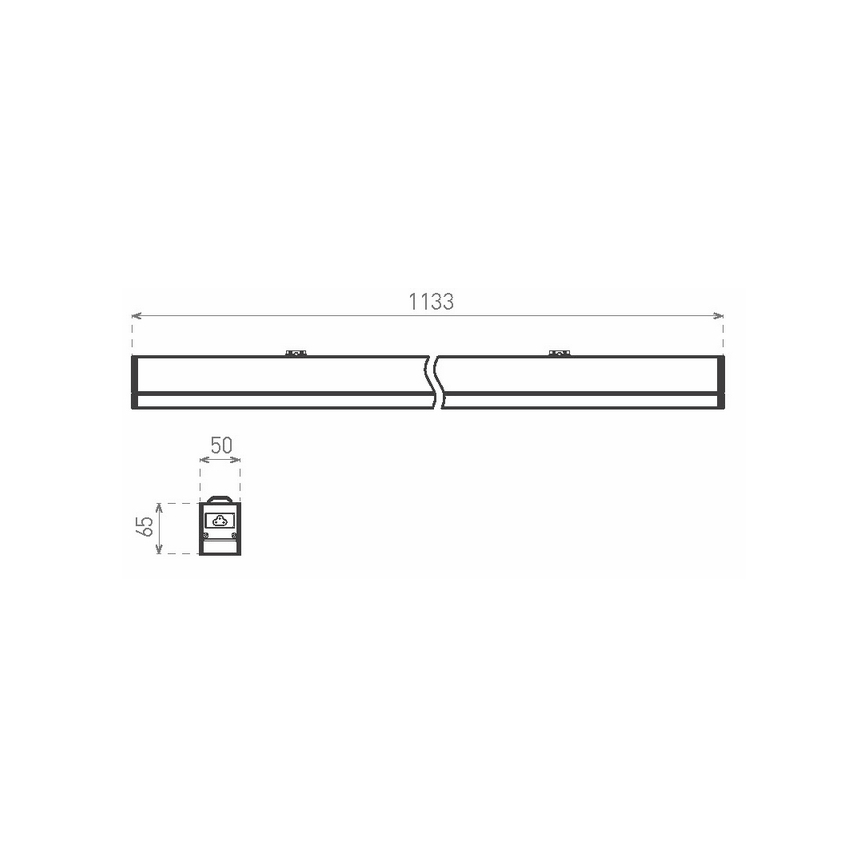 Greenlux GXPR068 - Iluminação fluorescente LED PROFI LINEAR II LED/36W/230V 4000K