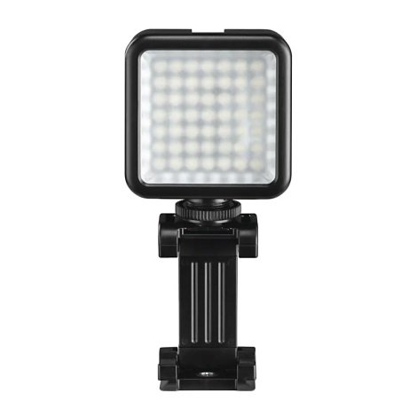 Hama - LED Iluminação com regulação para telefones, câmaras fotográficas e de vídeo LED/5,5W/2xAA