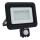 Holofote exterior LED com sensor LED/50W/230V 4000K IP44 preto