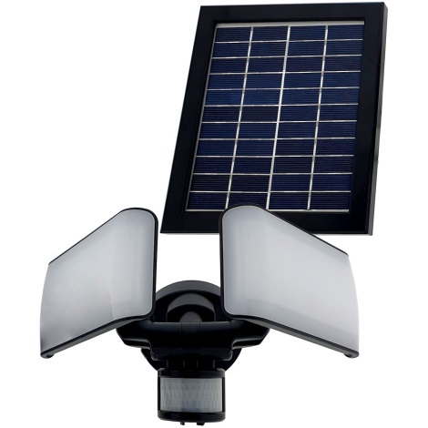 Holofote exterior LED Solar com sensor LED/20W/5,5V IP44