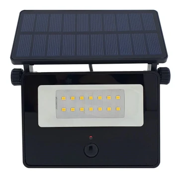 Holofote exterior LED Solar com sensor LED/5W/3,7V 4200K IP44