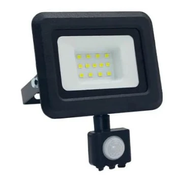 Holofote LED com sensor LED/10W/230V 4000K IP44