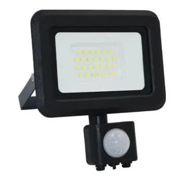 Holofote LED com sensor LED/20W/230V 4000K IP44