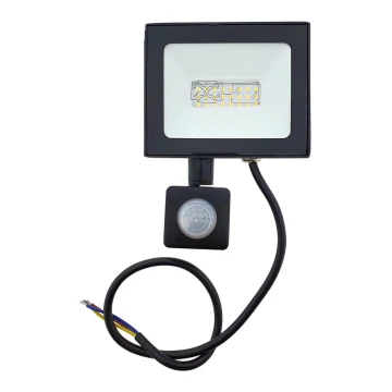 Holofote LED com sensor LED/20W/230V IP44