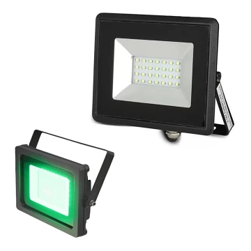 Holofote LED LED/20W/230V IP65 verde