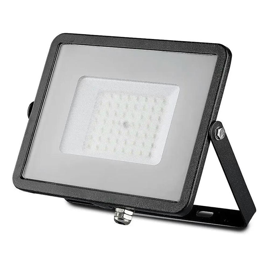 Holofote LED SAMSUNG CHIP LED/50W/230V 3000K IP65 preto