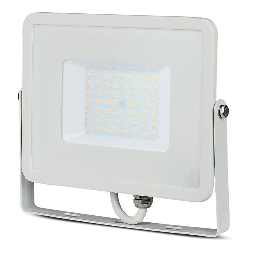 Holofote LED SAMSUNG CHIP LED/50W/230V 6500K IP65 branco