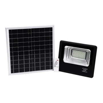 Holofote solar LED com regulação LED/20W/6,4V 4000K IP65 + controlo remoto