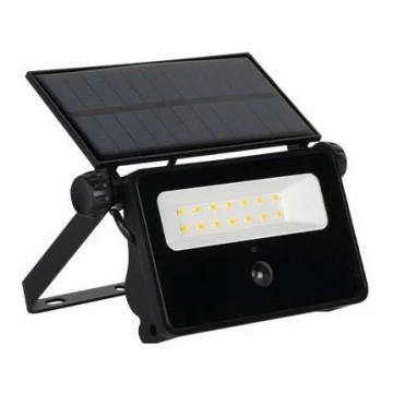 Holofote solar LED com sensor LED/30W/5,5V IP65