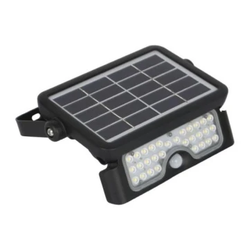Holofote solar LED com sensor LED/5W/3,7V 4000K IP65