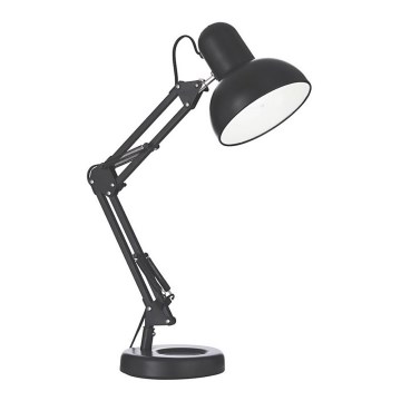 Ideal Lux - Candeeiro de mesa 1xE27/40W/230V cinzento