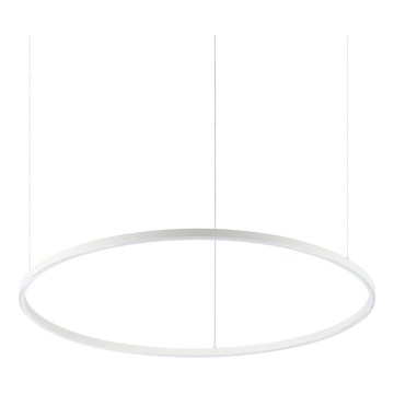 Ideal Lux - Candeeiro suspenso LED ORACLE SLIM LED/55W/230V diâmetro 90 cm branco