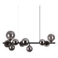 Ideal Lux - Candeeiro suspenso LED PERLAGE 10xG9/3W/230V preto