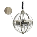 Ideal Lux - Candelabro suspenso WORLD 4xE14/40W/230V