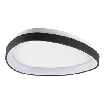 Ideal Lux - Iluminação de teto LED GEMINI LED/23W/230V diâmetro 42,5 cm preto